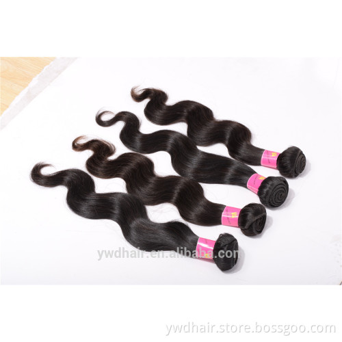 Indian Virgin Hair Body Wave Bundles 8A Grade Unprocessed Human Hair Weaves Bundles Yavida Hair Paypal